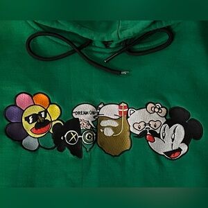 Icons Hoodie - BAPE, Kaws, Murakami, Hello Kitty & retro Mickey Mouse